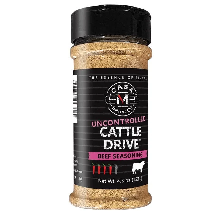 Casa M Spice Co. Cattle Drive Texas Beef Seasoning (4.3 oz)