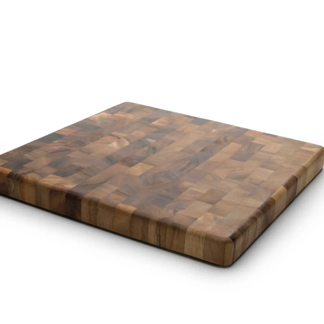 14-inch Acacia end grain cutting board by Fox Run Brands