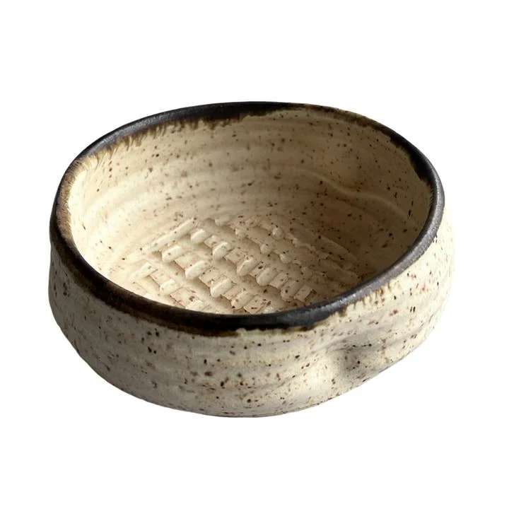 Gina DeSantis Ceramics Luna Garlic Grater Bowl - Image 3
