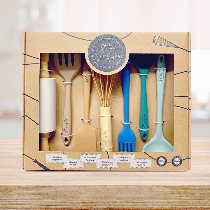 Kids' Cooking Utensil Set by Les P'tits Fouets