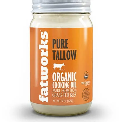 Fatworks Organic Grass-Fed Tallow (14 oz)