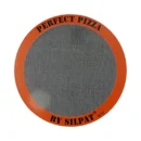 SILPAT® 12-inch silicone pizza mat with perforations for even baking