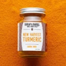 Jar of Burlap & Barrel organic ground turmeric grown in India