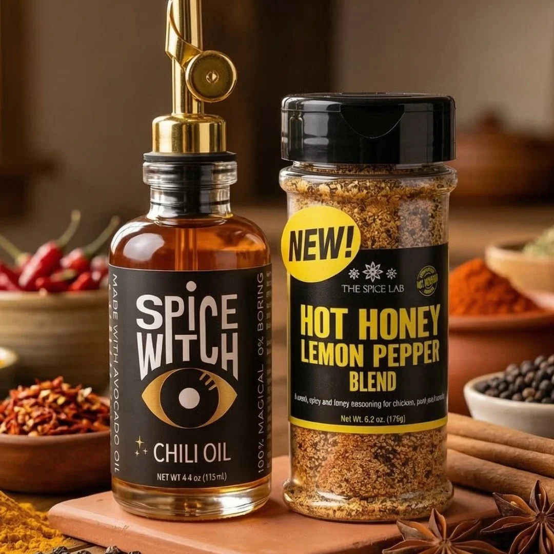 Chili Oil and Hot Honey Lemon Pepper Combo Pack